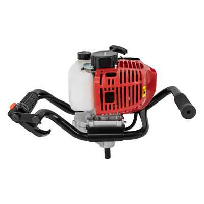 2-Takt Motor 52cc Erdbohrer Erd- Pfahlbohrer Benzinbetrieben Erdbohrgerät 2hp