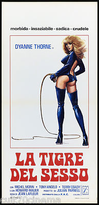THE SEX TIGER (2ND TYPE) 1977 FILM POSTER DYANNE THORNE ILSA EXPLOITATION