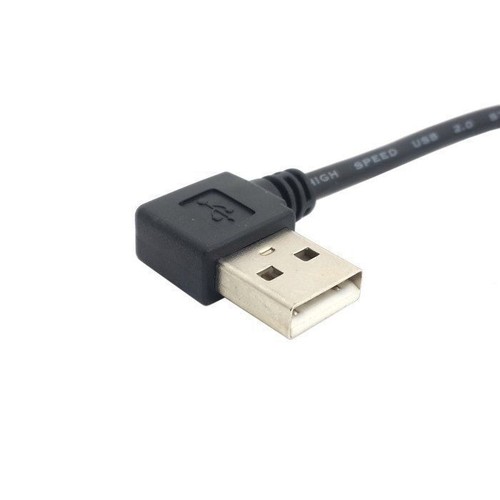Left Angled USB 2.0 A Male to B Male Angled 90 Degree Printer Cable 50cm 100cm - Picture 4 of 5