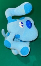 Vintage 1997 Tyco   Pose A Blue  Blues Clues Plush , Excellent Condition Stiff