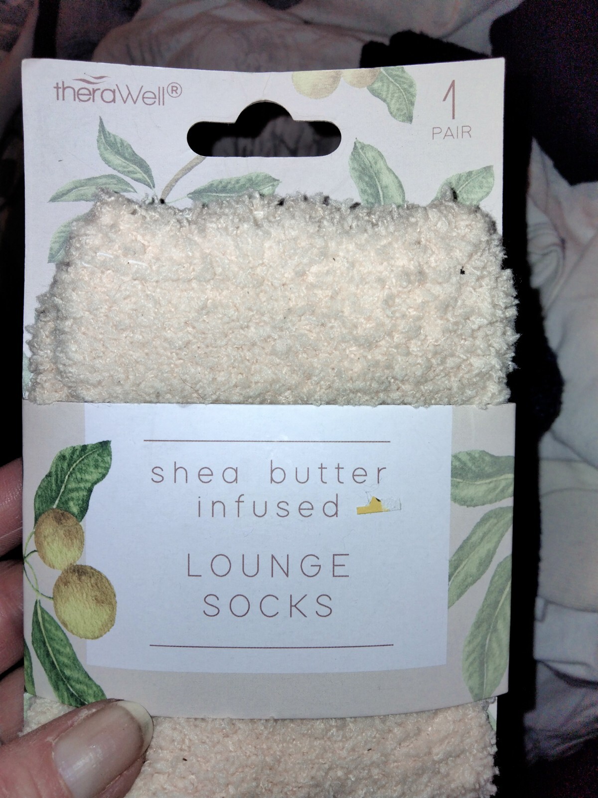 Therawell Shea Butter Infused & Cuddle Duds Lounge Socks eBay