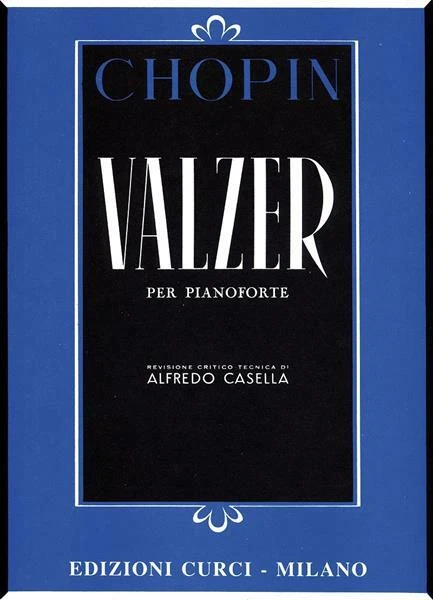 CHOPIN - VALZER - VOLUME COMPLETO - ED. CURCI - PIANOFORTE