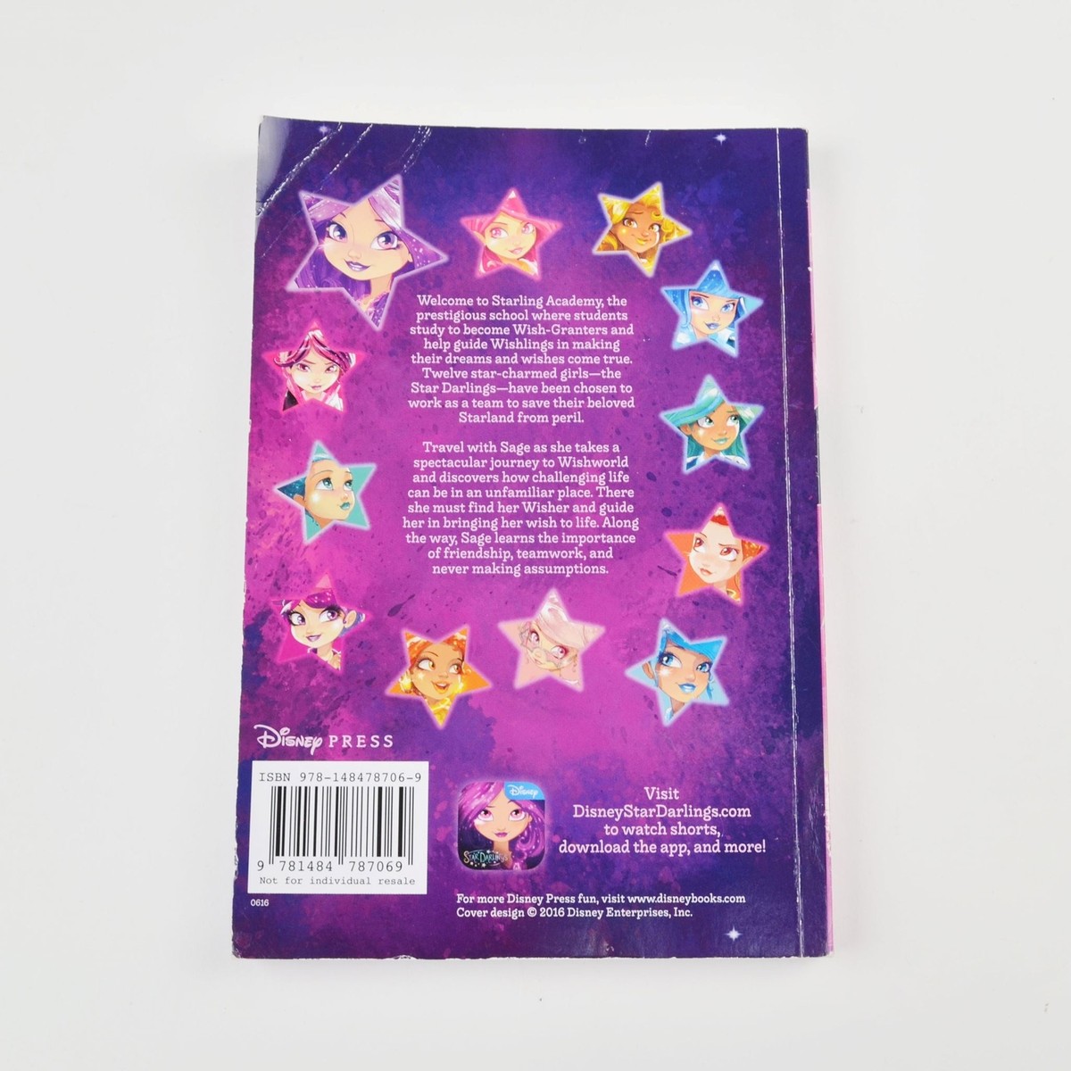 Lot of 5 Disney Star Darlings by Shana Zappa, Ahmet Zappa - Books