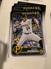 2024 Topps #65 Johan Oviedo 10 Count Lot Pittsburgh Pirates