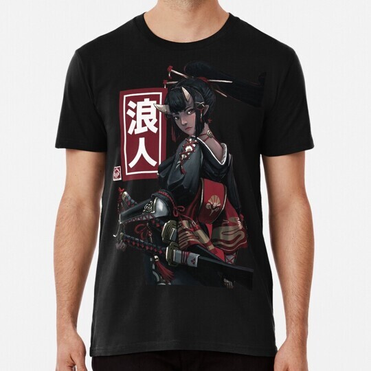 Japanese Ninja Geisha Samurai Girl Size S to 5XL Made in the USA T-Shirt