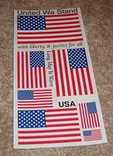 Me & My Big Ideas Retired Sticker ~ American Flags