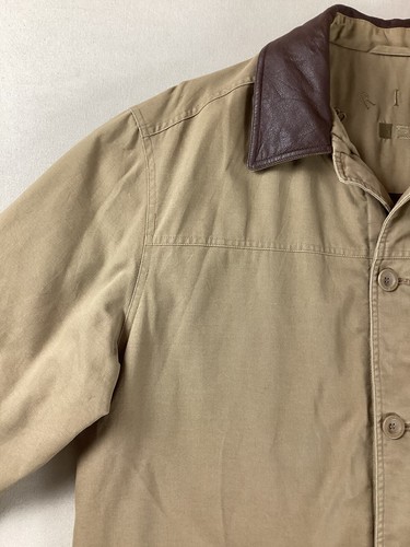Canvas Field Coat Barn Coat Wool-Blend Lining EU Size 58 54” - Picture 8 of 18