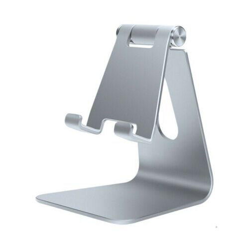 Cell Phone, Tablet Desk Stand Dock Holder Adjustable Angle 270 Degree Non-Slip  - Picture 1 of 10