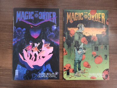 MAGIC ORDER #4 (2 BOOK SET) 1ST PRINT UNREAD VF/NM CONDITION