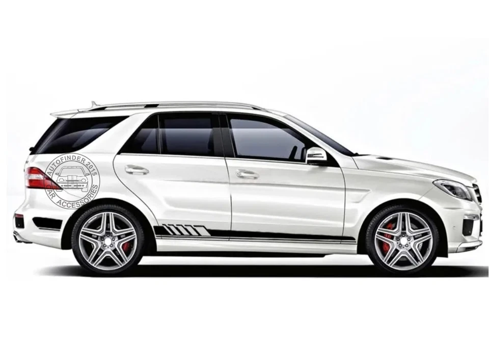 2 PCS Car Sticker For Mercedes Benz ML Class W163 W164 W166 ML63 AMG ML320 ML350 - Image 4 of 4