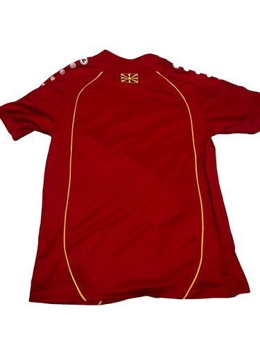 MACEDONIA Football Shirt Home JAKO XL (LARGE) EURO 2020 VINTAGE Soccer BNWT - Foto 16 di 16