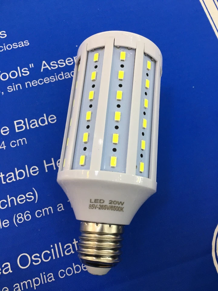 20W=150W LED CORN LIGHT BULB 6500K COOL WHITE FOR 85-265V - Image 2 of 4