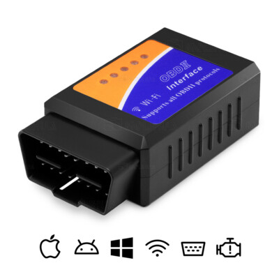 OBD II Stecker WIFI   OBD2 Scanner Diagnosegerät für iOS & Android - V2.1