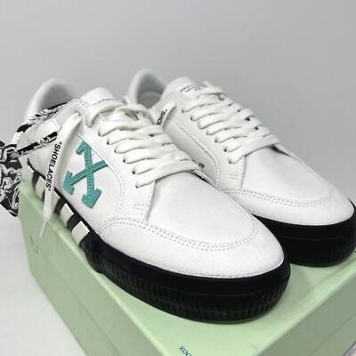 Off-White Low Vulcanized Women's Sneakers Size 41 EU / 11 US White