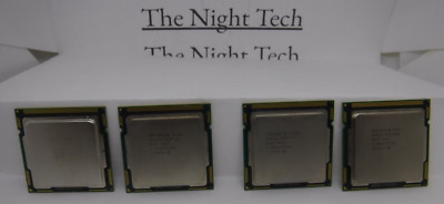 Intel i5-760 2.8Ghz, G6951 2.8Ghz, i5-660 3.33Ghz, i3-550 3.20Ghz