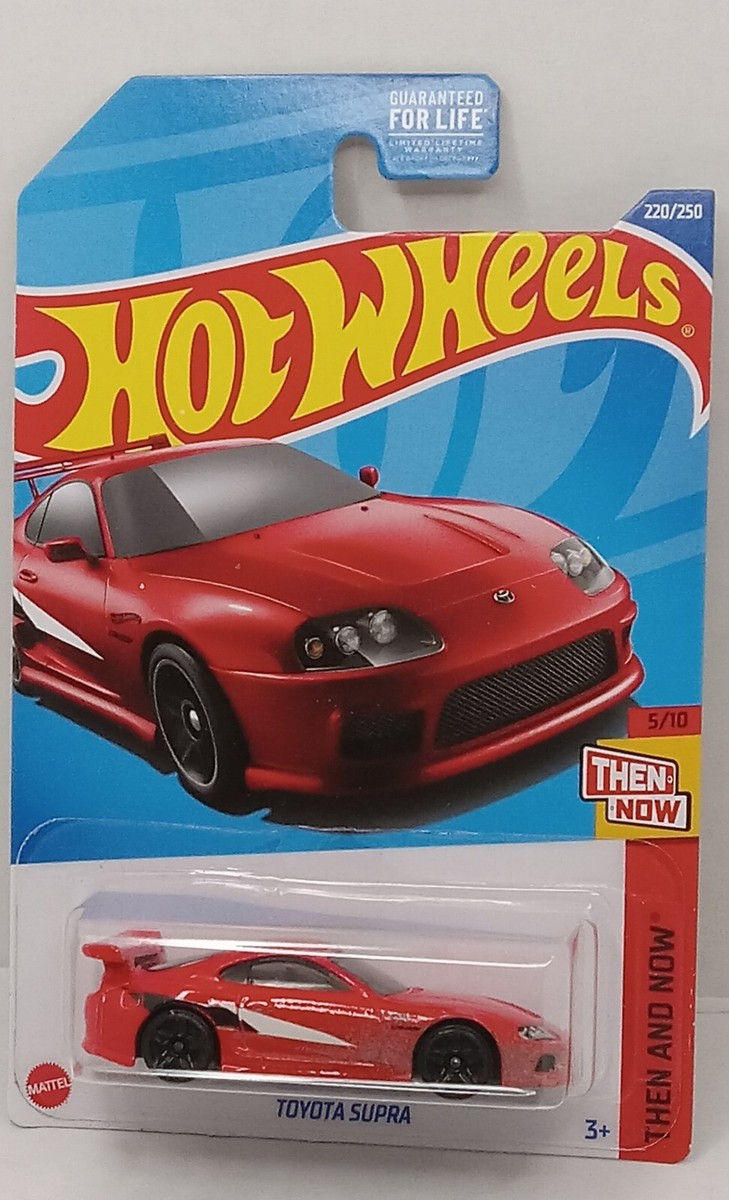 Hot Wheels 2022 Toyota Supra Red M Case Then And Now Series