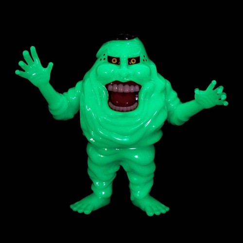 Figura Vinilo Sofubi Glow Slimer Punk Drunkers Unbox Industries Molding G.I.D - Imagen 2 de 3