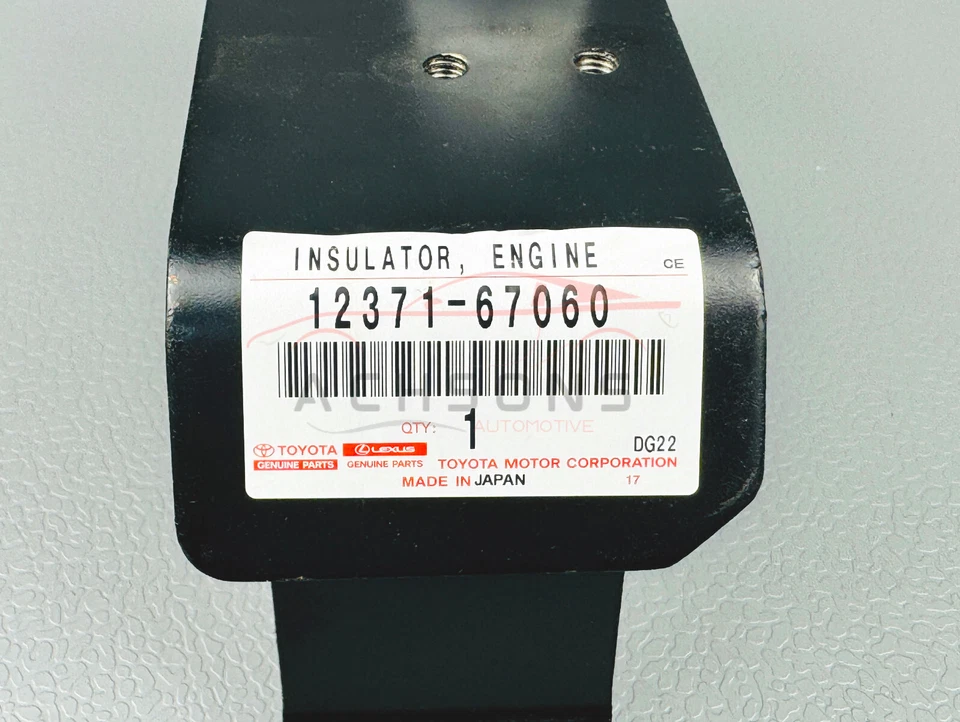 Montaje de motor original Toyota Land Cruiser 4Runner Hilux 1KDFTV 1KZ 12371-67060 Foto 4 de 4