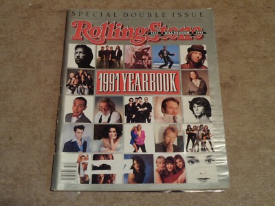 ROLLING STONE MAGAZINE 1991 YEARBOOK Special Double Issue * L@@K *