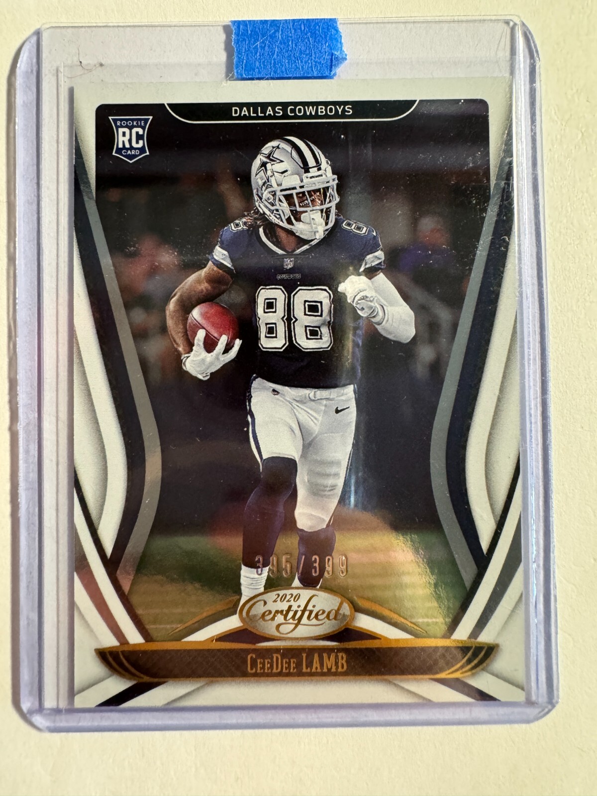 K154,957 - 2020 Certified #105 CeeDee Lamb RC #/399