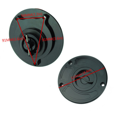 い  Fuel Gas Cap For Kawasaki ZZR 600 05-08 ZZR 1200 02-05 ZX-10R 04