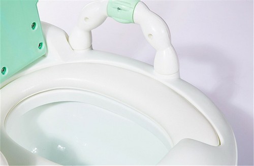 Silla de entrenamiento portátil para inodoro para niños asiento de inodoro para bebé - Imagen 10 de 13