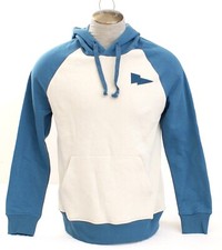 Hurley Blue  Light Bone Hoodie Pullover Hooded Sweatshirt Men's NWT