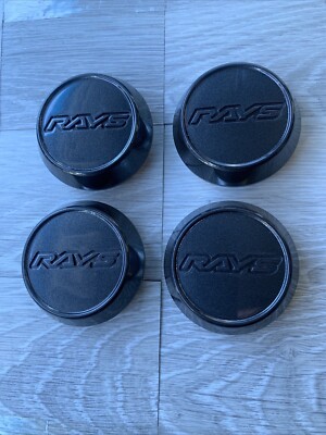 Volk Racing Rays ZE40 Ultra Center Cap High Type O-Ring Gunmetal(set Of 4 Pcs