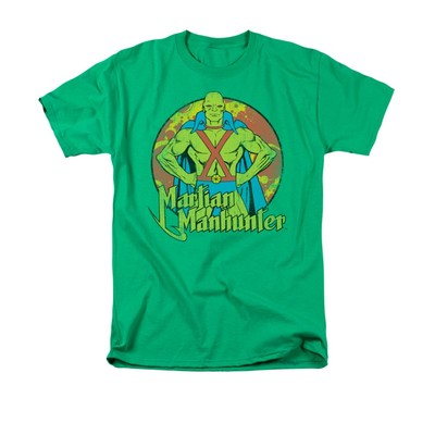 DC COMICS MARTIAN MANHUNTER Licensed Adult Men's Graphic Tee Shirt SM-4XL