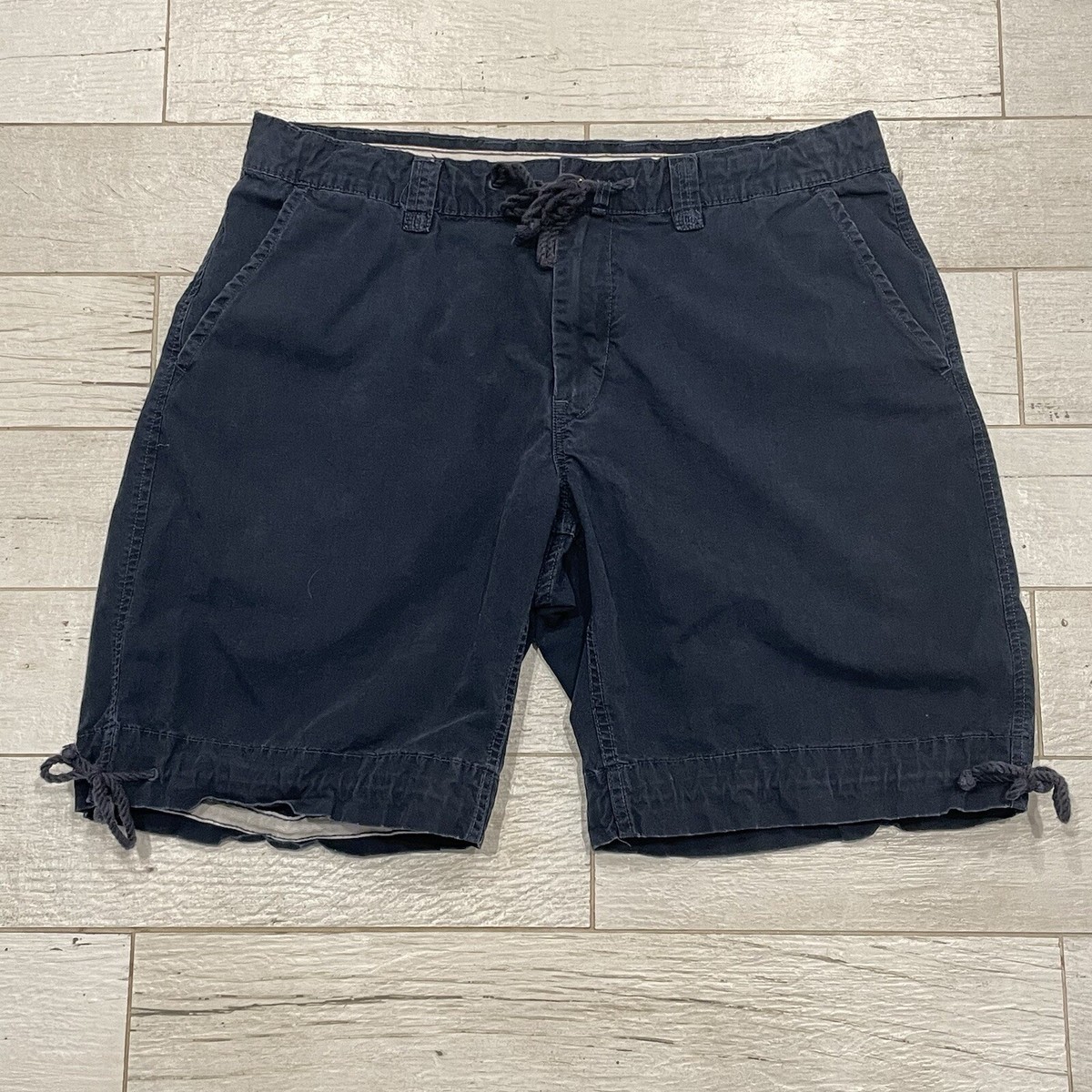 パンツ Polo RRL Nautical Shorts 34 Polo Ralph Lauren Shorts Men's 34* Blue Flat Front Cotton
