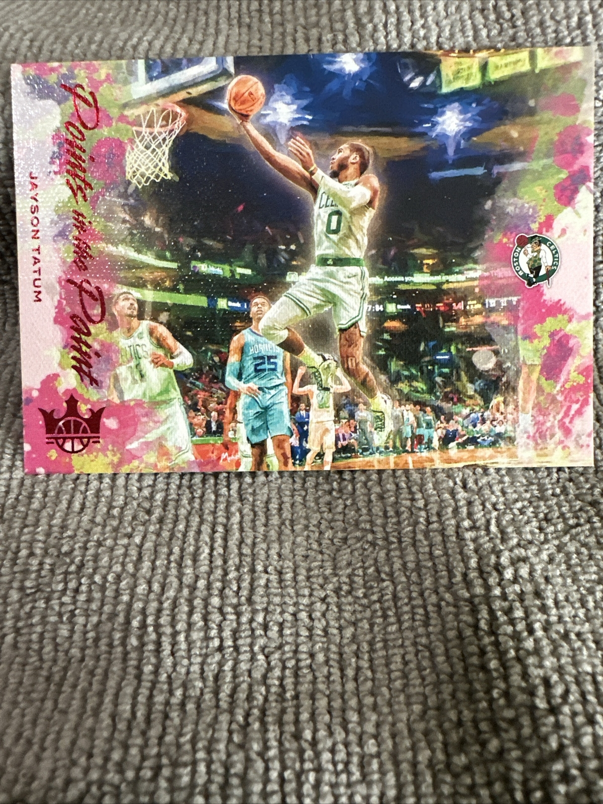 2019/20 Panini Court Kings Jayson Tatum Points In The Paint SP /149 Ruby