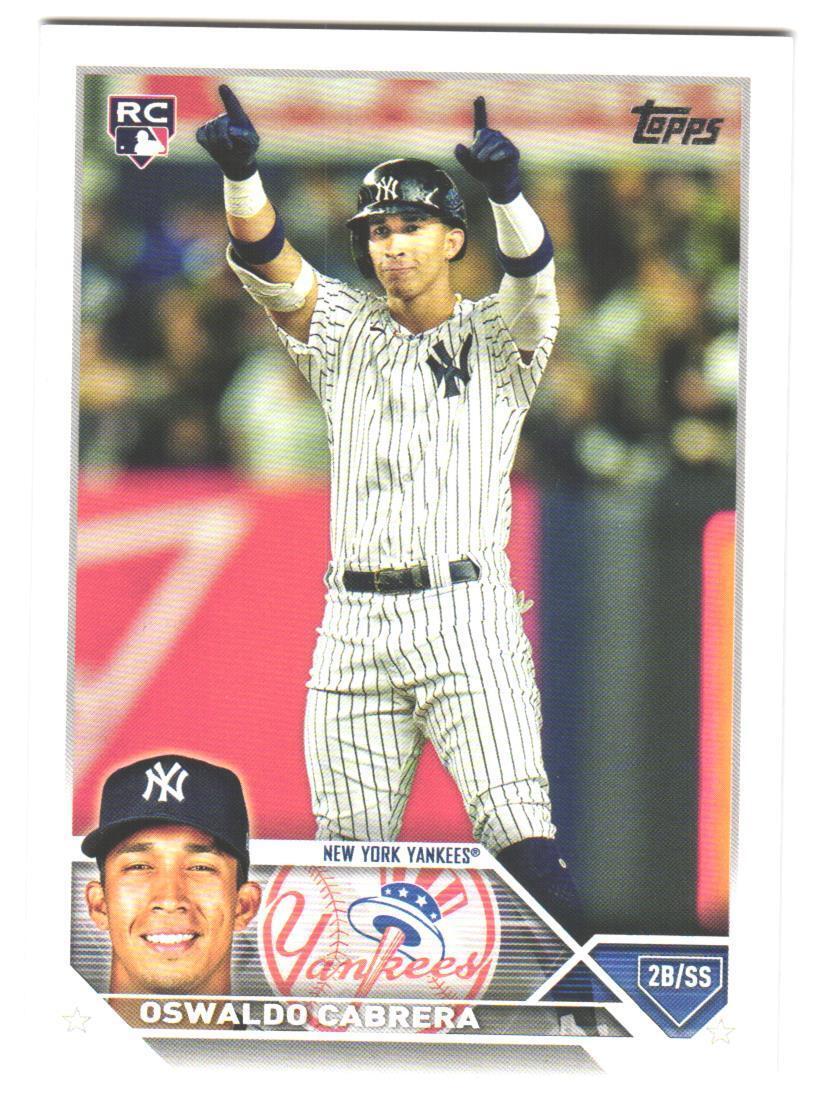 2023 Topps Oswaldo Cabrera #487 RC