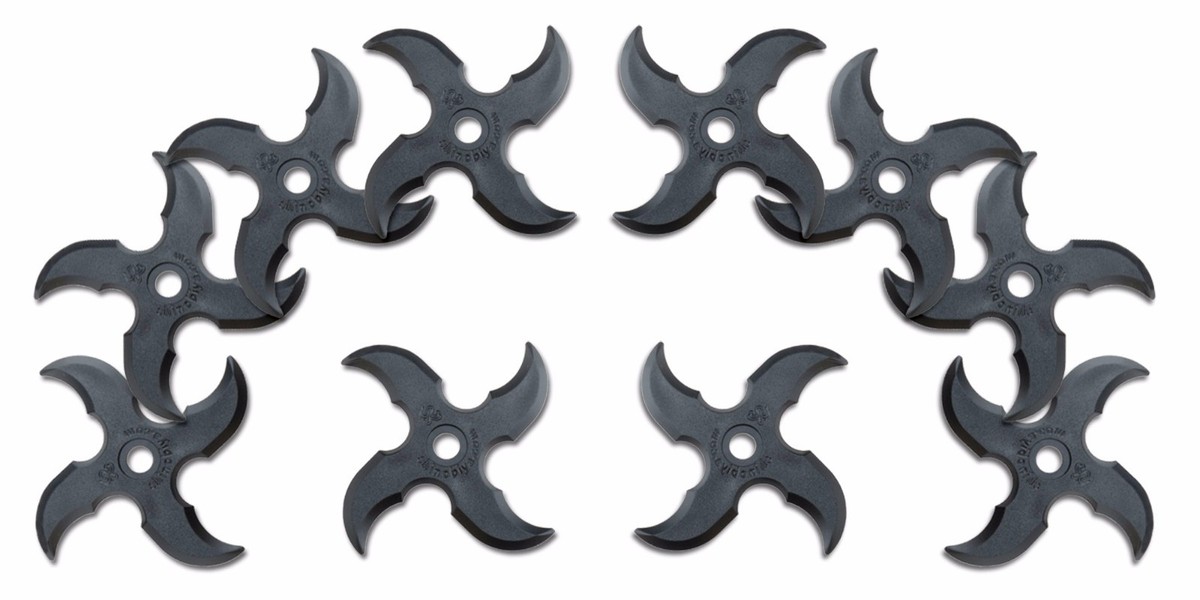 Rubber Shuriken NInja Star (Manji - Shiho - Roppo - Sanko)