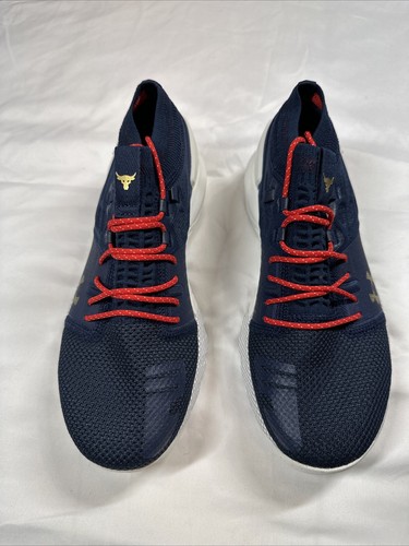 Under Armour Project Rock 2 Independence Day Sz 8.5 HOVR RARE! new w/o box - Picture 5 of 15