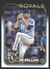 John McMillon #571 2024 Topps Kansas City RoyalsRC Rookie