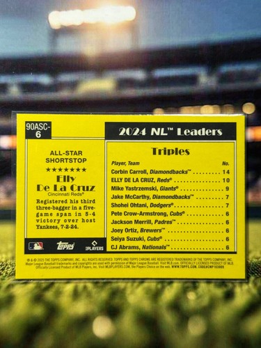2025 Topps Series 2 1990 All Stars MOJO Refractor YOU PICK Silver Pack Chrome - Picture 7 of 17