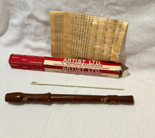C Soprano Recorder Made In Germany Rhythm Band RB 2501 Artist Ltd Vintage