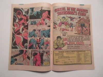 アメコミ Daredevil #176 Marvel スパイダーマン Xmen Marvel Comics Daredevil #176 NOV | eBay