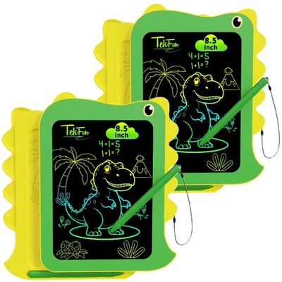 TEKFUN 2-Pack LCD Writing Tablet for Kids, Doodle Board Dinosaur Toys for Boys