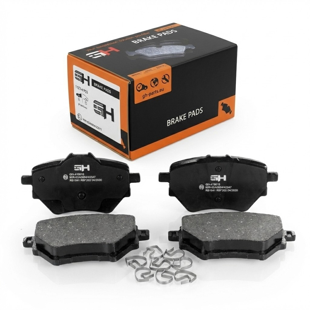 1x Brake Pads Rear for CITROEN C4 PICASSO II 2013-