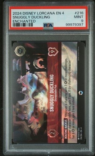 Snuggly Duckling - Disreputable Pub graded PSA 9 for sale on eBay