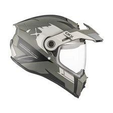 CKX Matte Gray/Black Atlas Scorpio Helmet - 514797