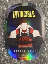 2025 Keepsake Card Invincible Season 1 Battle Beast #158 Ovalocity