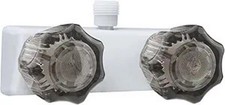 RV Shower Faucet, Camper Shower Faucet Replacement, 4" Shower Valve Diverter wit