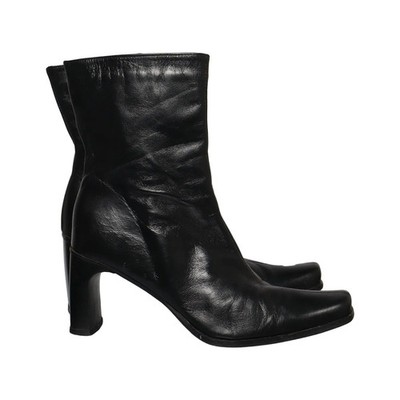 Björn Borg, Stiefeletten, Größe: 38, Schwarz, Leder, Damen #tkL