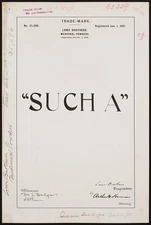 Photo:[ Lowe Brothers for "Such A" brand Medicinal Powders]