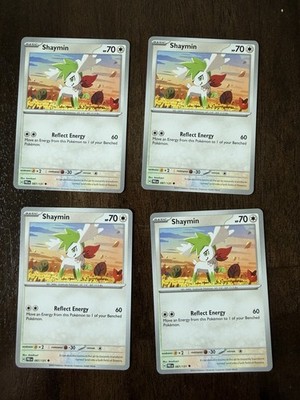Pokémon TCG 4x Shaymin 087/131 Prismatic Evolution Playset NM