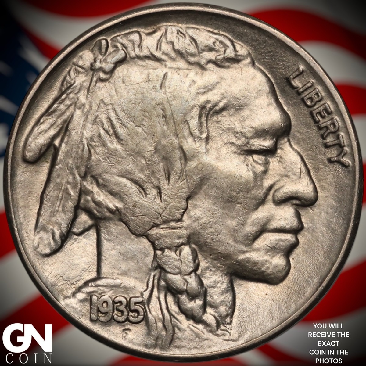 1935 S Buffalo Nickel B1314