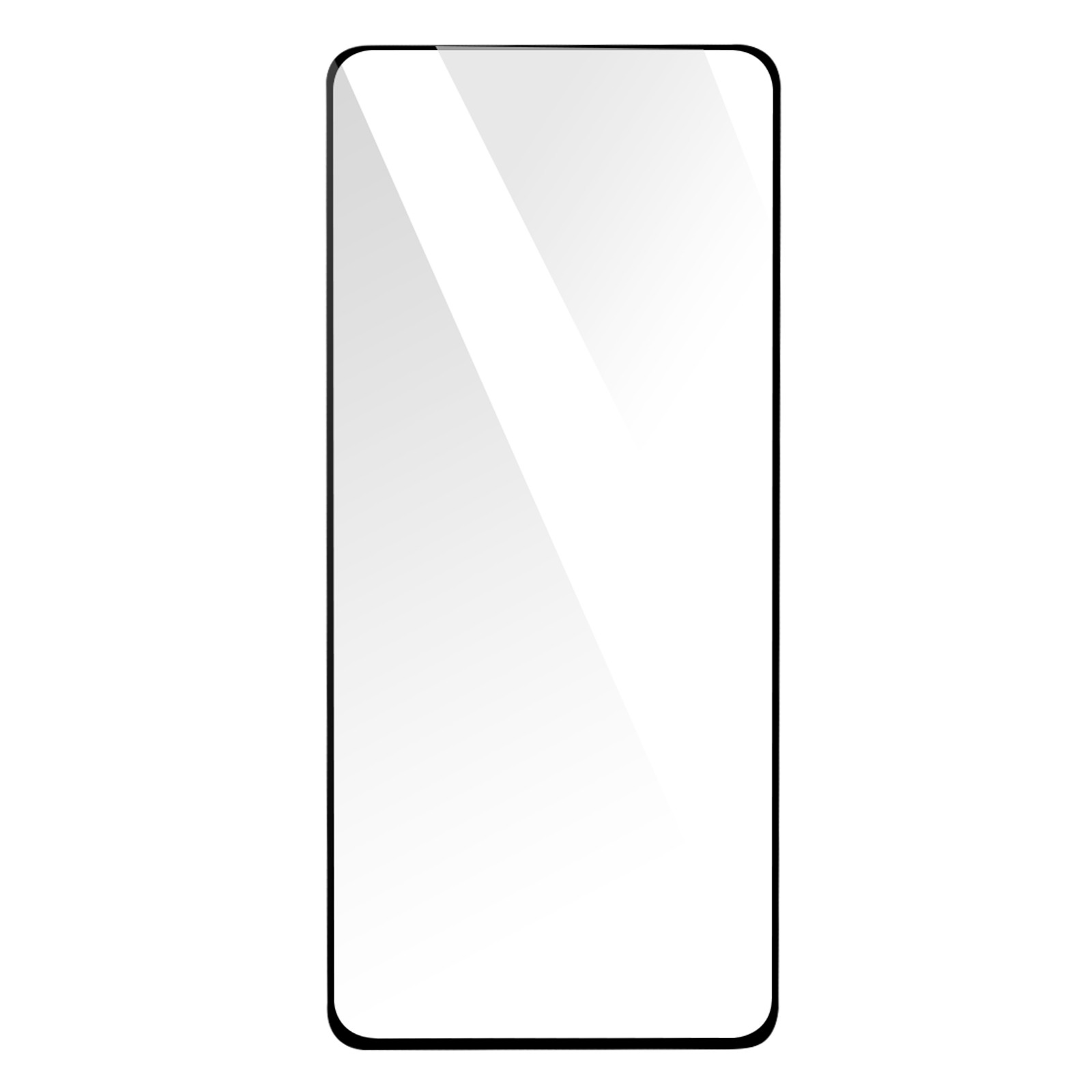 Film verre trempé noir pour Motorola Moto G72 protection écran anti-rayures