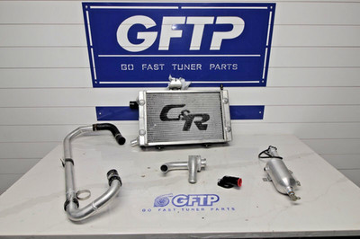 C&R Racing 3'' Dual Pass Radiator Kit for 2008-2014 Subaru WRX STI
